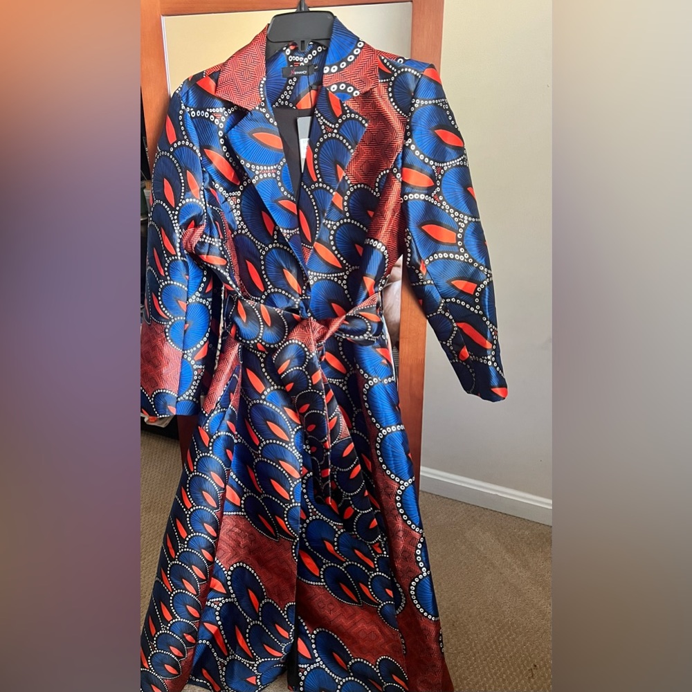 Colorful jacket dress
